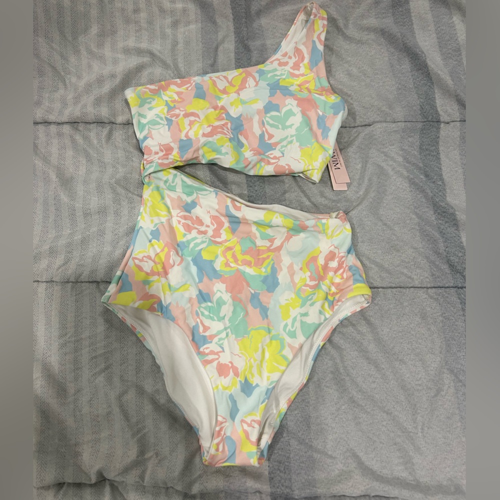 Victoria's Secret Floral Bikini with Pastel Hues